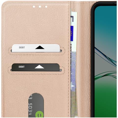 Custodia A Portafoglio Per Oppo A5 Serie Chesterfield Con Funzione Supporto - Foto 2
