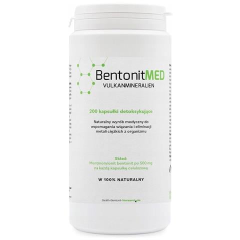 Bentonite Med 200 Capsule Lava Vulcanica Ultrafine Micronizzata Per La Disintossicazione - Foto 1