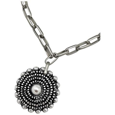 Girocollo In Stile Charro, 40 Cm, In Argento Antico - Foto 2