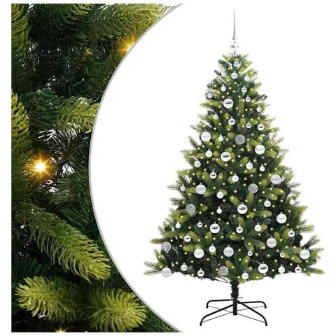 Albero di Natale Artificiale a Cerniera con 300 LED 180 cm - Foto 1