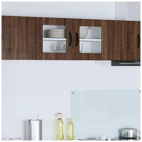 Mobile da cucina con lo scaffale Rovere Marrone 80 x 31 x 40 cm - Foto 2