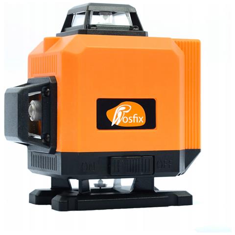 Livella Laser Orange Tiger Rot12l - 12 Linee, Set Con Treppiede 43-120cm, Occhiali Protettivi, Targa Verde, Asta 350cm | Precisione E Versatilità - Foto 8