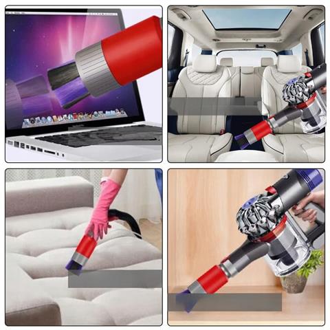 Spazzola Per Polvere Con Prolunga Flessibile 157cm - Compatibile Con Aspirapolvere Dyson V7 V8 V10 V11 V15 Gen5 | Materiale Resistente, Facile Da Pulire - Foto 2
