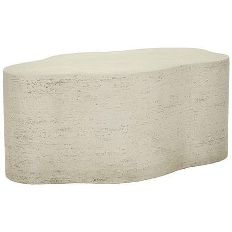 Tavolino Vkh1068-beige-mgo-92,5x54,8x40 Cm - Foto 1
