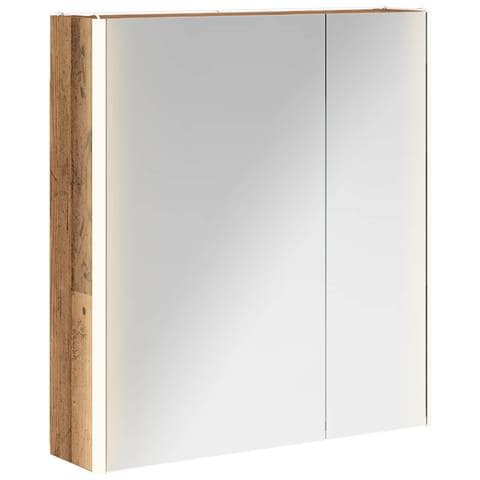 Mobiletto per specchio da bagno Legno vecchio - Foto 1
