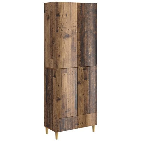 Set di armadi 2 pcs 66 x 34,5 x 95 cm Legno ingegnerizzato - Foto 1