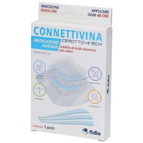Cerotto Connettivina Hitech 6 X 7 cm 5 Pezzi - Foto 5