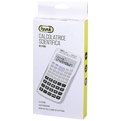 Calcolatrice Scientifica Elettronica Sc 3785 Bianco - Foto 2
