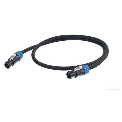 AWADUO Speakon - Cavo audio professionale per altoparlanti da 1/4, da maschio calibro 12 a maschio da 6,35 mm, cavo audio per altoparlanti DJ, con chiusura a torsione (1,8 m, 1 confezione