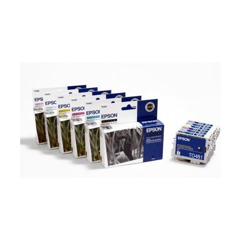 C13T048240 Cartuccia Ink Originale Ciano per Stylus R200 / R220 / R300 Capacità 430 Pagine - Foto 4