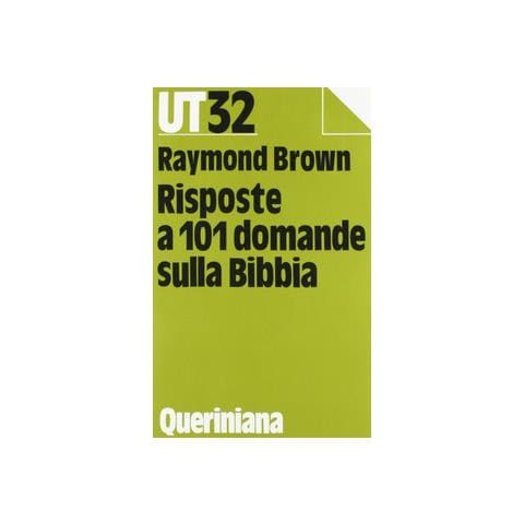 Raymond E. Brown - Risposte a 101 domande sulla Bibbia - Foto 1