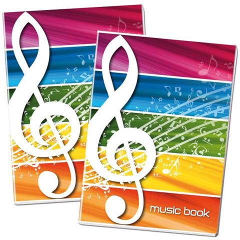 Maxi Music Book 100gr 16ff - Foto 1