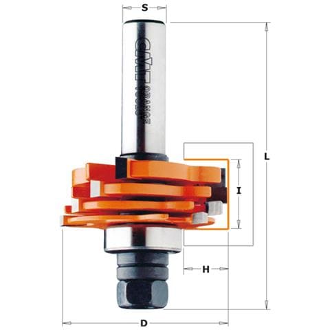 Kit Di 4 Frese A Disco Hw Z3 S=12 D=47.6x3.2-18 900.506.11 - Foto 1