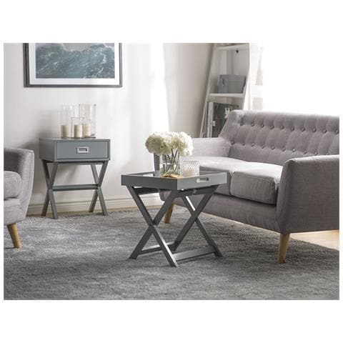 Tavolino Da Caffè Grigio Chester - Foto 27