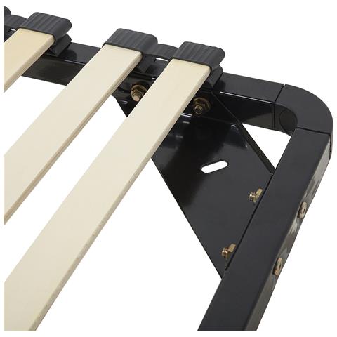 Rete Singola A 24 Doghe 90x200cm Senza Gambe Basic - Foto 19