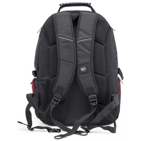 Zaino Per Notebook 17,3'' Nero / rosso - Foto 2