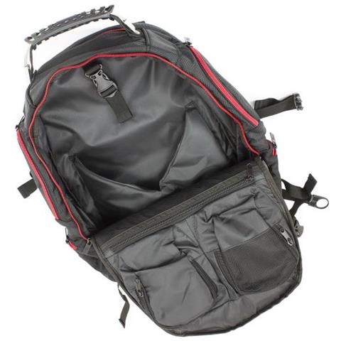 Zaino Per Notebook 17,3'' Nero / rosso - Foto 3