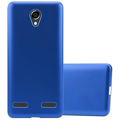 Custodia Compatibile Con Zte Blade L7 In Blu Metallico - Coperchio Protettivo In Silicone Tpu Flessibile - Foto 1