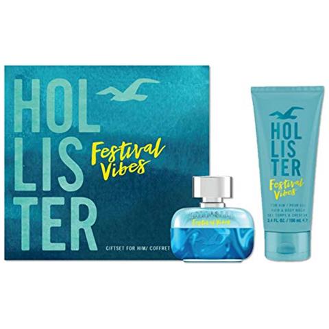 Festival Vibes Set : Festival Vibes, Shower Gel & Shampoo 2-in-1, 100 Ml + Festival Vibes, Eau De Toilette, For Men, 50 Ml - Foto 1