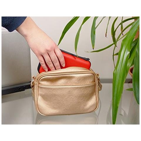 Custodia Per 2ds Nuovo Nintendo 3ds Xl Xl Nuovo E - E Custodia Rigida Resistente Agli Urti Al Nuovo Nintendo 3ds Xl Nuova E 2ds Xl Console E Accessori - Borsa Bianca E Rossa - Foto 3