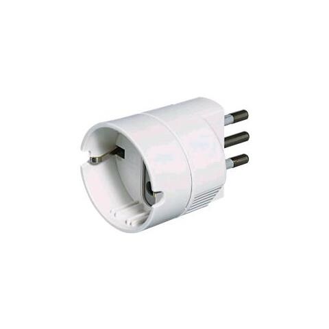 Adattatore Con Spina 10a E Presa P30 Bianco S3623de - Foto 2