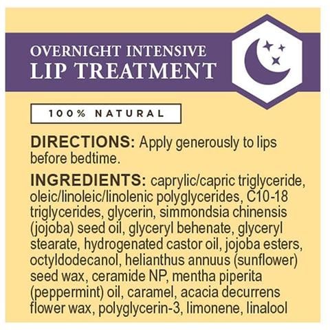Burt Bees 100 Percentuale Naturali Pernottamento Trattamento Intensivo Lip Ultra-condizionata Cura Delle Labbra 708 G - Foto 4