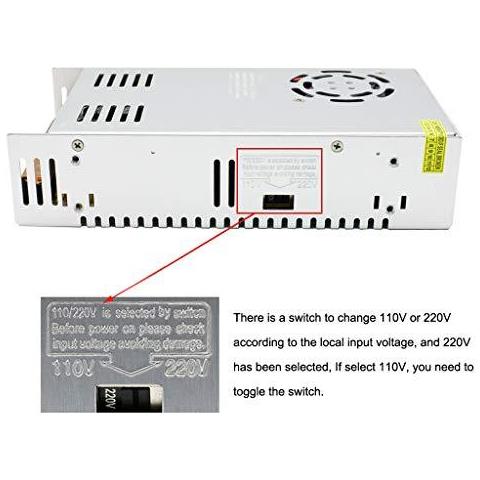 Ac 110v 220v A Dc 5v 60a 300w Alimentazione Elettrica Di Commutazione Ac-dc Power Adapter Transformer (5v 60a)  - Foto 4