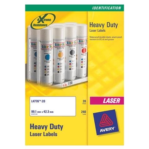 Etichette Laser 199.6 x 143.5mm bianco - Foto 1