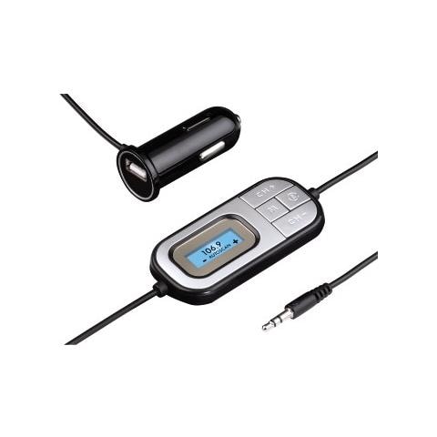 Auto-Scan 88.1 - 107.9MHz Cablato Nero, Argento trasmettitore FM - Foto 1