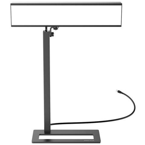 Sundesk Black03 Lampada Per Luminoterapia - Intensità E Colore Regolabili, No Uv, Si Adatta A Una Lampada Da Tavolo, 3 Posizioni - Foto 1
