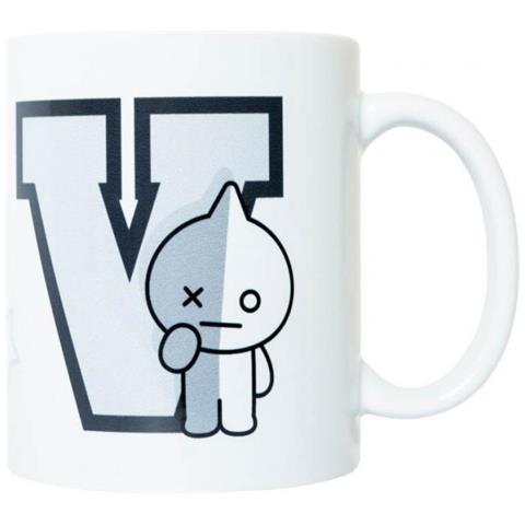 Mug Bt21 Da Junior 300 Ml Ceramica Bianco / nero - Foto 1