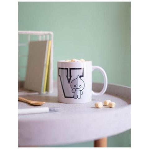 Mug Bt21 Da Junior 300 Ml Ceramica Bianco / nero - Foto 3