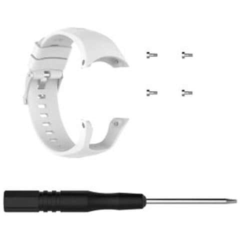 Cinturino Per Orologio Suunto Spartan Trainer Wrist Hr In Silicone White - Foto 1