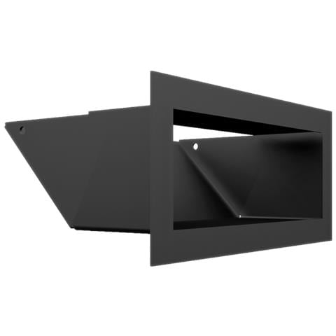 Griglia Di Ventilazione Luft 9x20 Nero - Foto 1