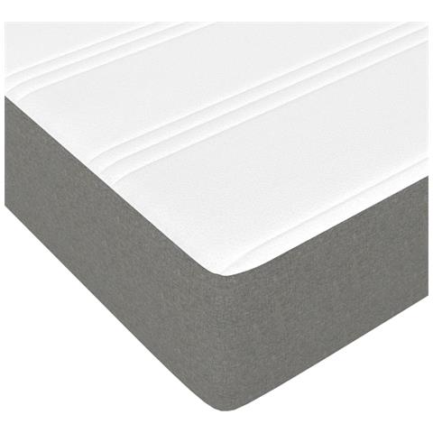 Materasso A Molle Insacchettate Grigio Scuro 120x200x20 Cm - Foto 2