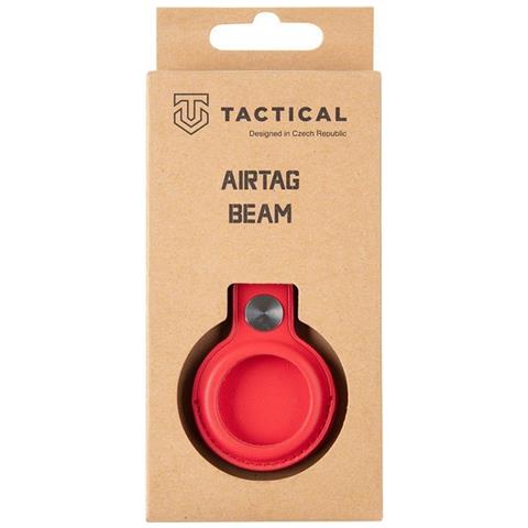 Custodia Originale Ciondolo Per Apple Airtag Beam Leather Red - Foto 2