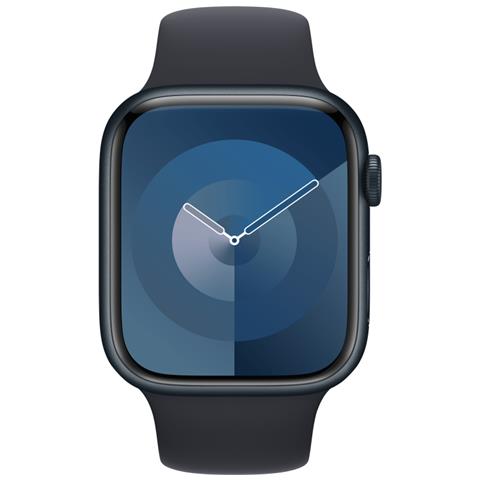 Cinturino Sport Mezzanotte (45 mm) - Compatibilità: Modelli di Apple Watch 42 mm 44 mm 45 mm 49 mm Materiale: Fluoroelastomero Musura: M /L - Foto 3
