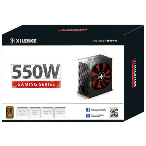 Alimentatore PC Performance A+ XN215 80 PLUS Bronze 20+4 pin ATX 550 W Colore Nero - Foto 5