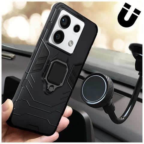 Cover Per Xiaomi Redmi Note 13 Pro 5g Anello Supporto Serie Ring - Foto 5