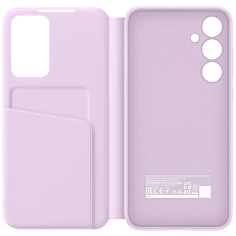 Custodia A35 5g Copertina Finestra Touch Portacarte, Lavanda - Foto 2