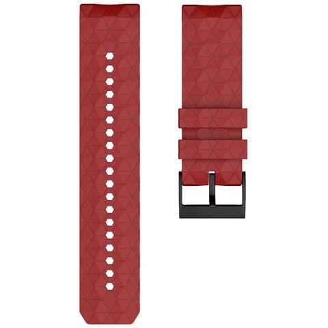 Cinturino Per Orologio Per Suunto Spartan Sport Polso Hr / 9 Baro / 9/d5/7 Red - Foto 1