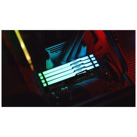 FURY Beast 128 GB 5200 MT /s DDR5 CL40 DIMM (Kit da 4 moduli) RGB XMP - Foto 17