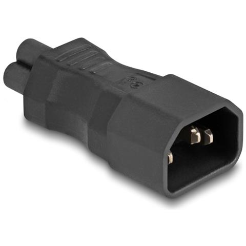 Adattatore di alimentazione IEC 60320 - da C14 a C5, maschio / femmina, 2,5 A, diritto - Foto 1