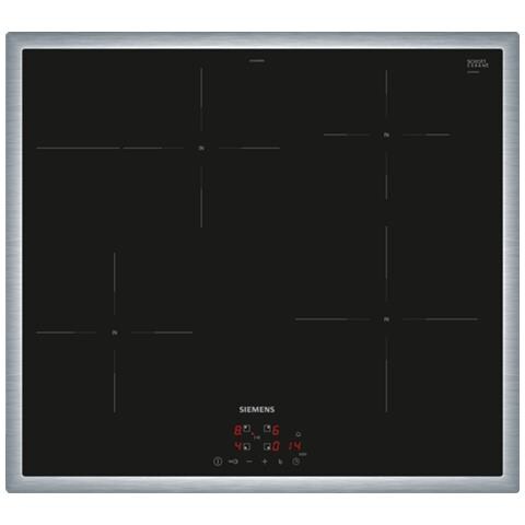 Piano Cottura iQ300 EH645BFB6E a Induzione 4 Zone Cottura da 60 cm Vetroceramica Nero /Inox - Foto 1