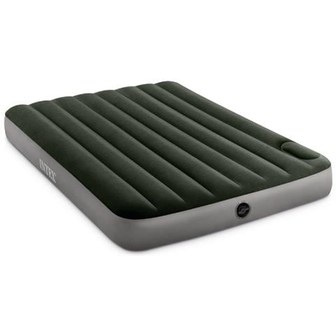 Set Materassino Gonfiabile - 191x137x25 Cm - Verde - Include Accessori Coordinati - Foto 2