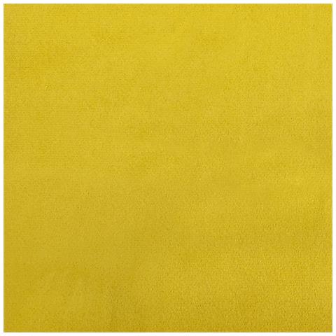 Set di Divani 3 pz con Cuscini Giallo in Velluto - Foto 9