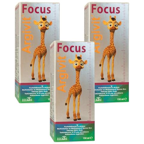 Complément Alimentaire Focus 150 Ml (3 Pièces) Sirop - Foto 1