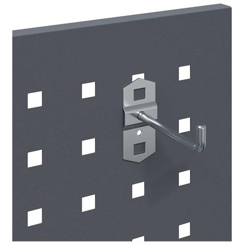 Carrello per Attrezzi con ruota Antracite 65 x 35 x 111 cm - Foto 9