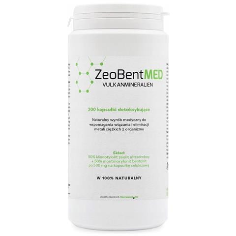 Zeobent Med 200 Capsule Zeolite Micronizzata Ultrafine E Bentonite Detox - Foto 1