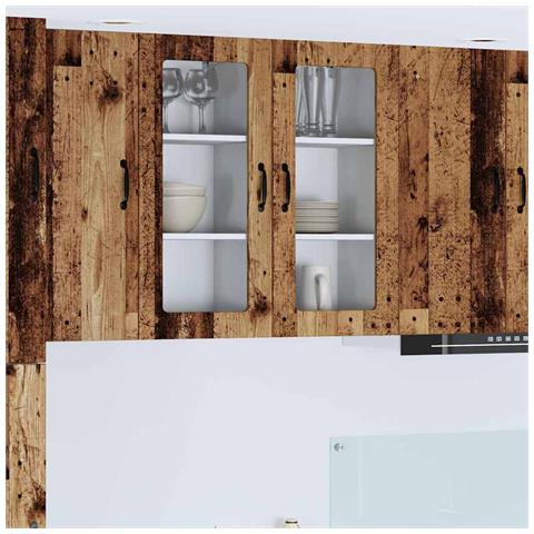 Pensile cucina Legno vecchio 40 x 31 x 80 cm Legno multistrato - Foto 2